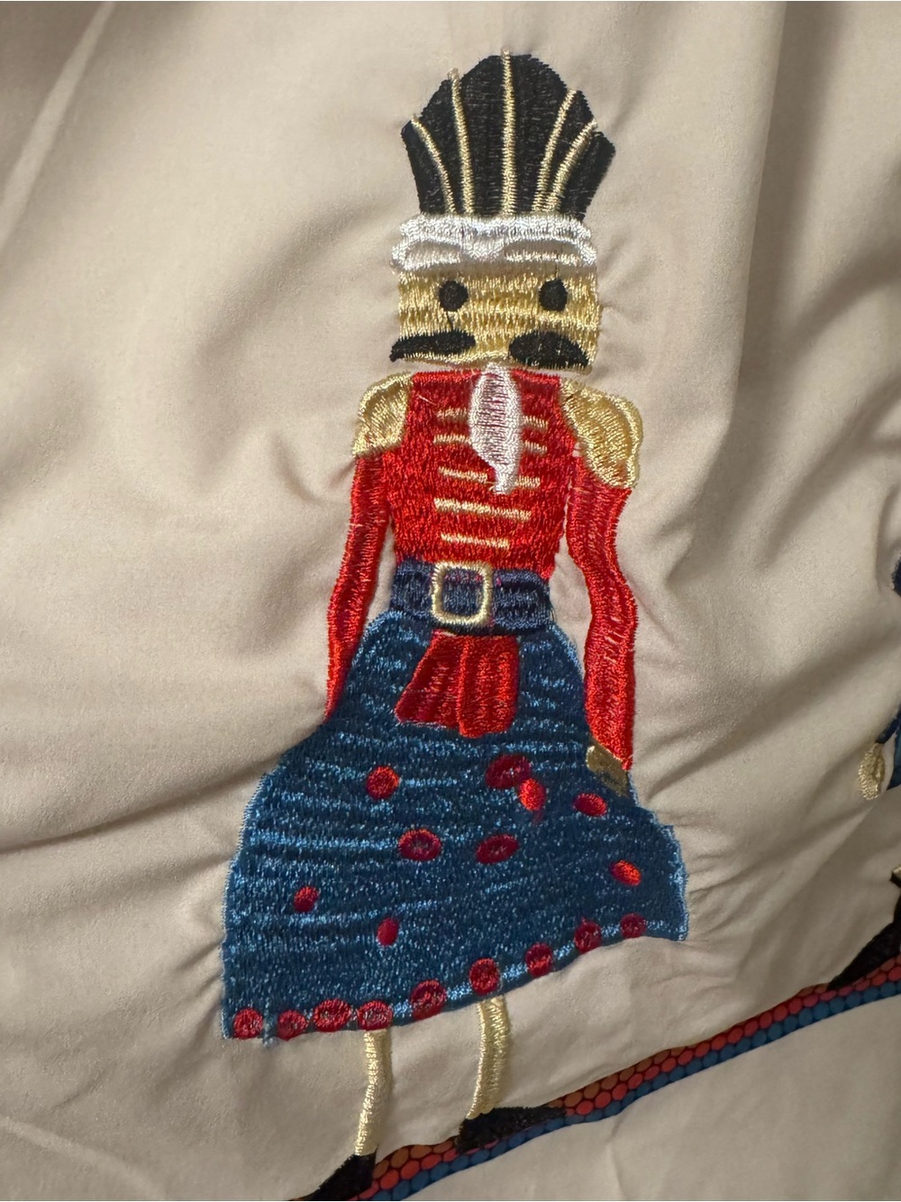 Women’s Size Small Mini Taylor Nutcracker Embroidered Holiday Dress - Picture 6 of 10